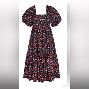 Crosby by Mollie Burch Marigold Wildflower Dress Large